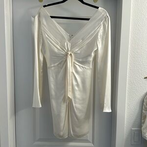 Cinq a sept ivory dress
